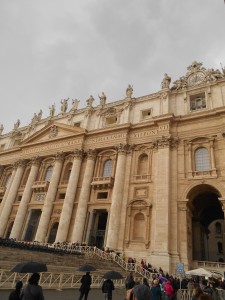 Outside St. Peter's